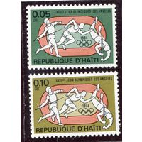 Гаити. Летние олимпийские игры Лос Анжелес. Легкая атлетика