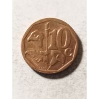 ЮАР 10 центов 2012