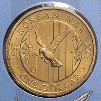 Австралия 1 доллар 2003 50 лет окончания Корейской войны