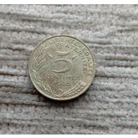 Werty71 Франция 5 сантимов 1986