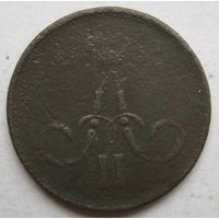 1 копейка 1859 г. Александр 2