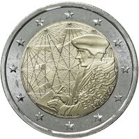 2 евро 2022 Португалия 35 лет программы Erasmus UNC из ролла