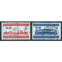 ГЕРМАНИЯ, ГДР - 1957 [Mi. 559-560] Гашеная (DDR02)