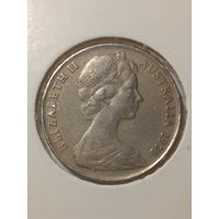 10 центов Австралия  1970 год