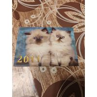 Календарик,коты,2011