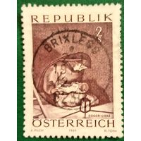 Австрия 1969. Картина Мадонна австрийского художника Альбина Эггера-Лиенца 1868-1926