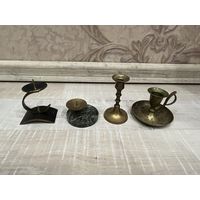 Подсвечники латунь СССР