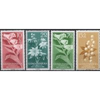 Испанская Гвинея 1959. Флора. Цветы. 4 марки 356-59