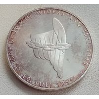 10 марок ФРГ 1994 год (покушение на Адольфа Гитлера)