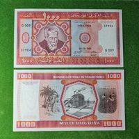 Мавритания, 1000 угий 1981 г.  UNC