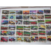 С рубля. Вкладыши и обёртки от жвачек Turbo (Турбо). 45 шт.