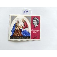 Гибралтар  1967 Рождество