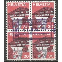 Швейцария. Ратуша в Берне. 1973г. Mi#1007. Кв.блок.
