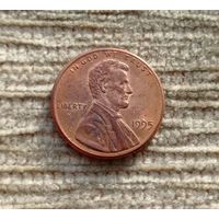 Werty71 США 1 цент 1995