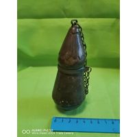 Старинная пороховница 19 век полностью аутентичное состояние трёхдневный аукцион