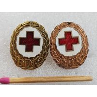 Знаки ГДР. Общество Красного Креста. тяжёлые. цена за 1 шт.
