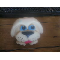 Резиновая игрушка собачка СССР