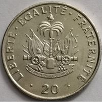 Гаити 20 сантимов, 1991 UNC