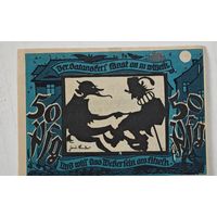 1921 год 50 пфеннигов  Германия
