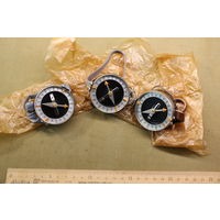 Военный компас Адрианова СССР, 1950 годы, новые. одним лотом. АУКЦИОН!!! Распродажа коллекции вещей. С РУБЛЯ! АУКЦИОН!