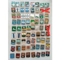 Значки. Гербы городов. Геральдика. Цена указывается за один значок. #-I-01