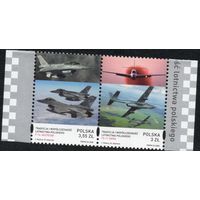 Польша 2008. Самолёты. Mi 4353-4