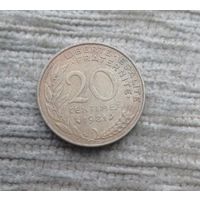 Werty71 Франция 20 сантимов 1981