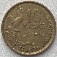 Франция 10 франков 1952 г. Без отметки монетного двора