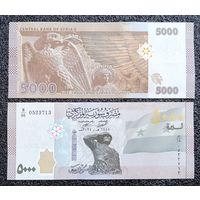 5000 фунтов Сирия 2024 г. UNC