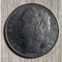 Монета 100 лир 1961 год. Италия. С рубля без МЦ.