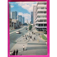 Москва. Проспект Калинина. Чистая. 1973 года. Фото Рязанцева. 2499.