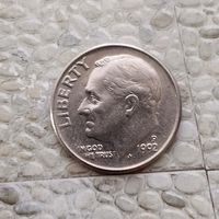 1 дайм 1992(P) года США.