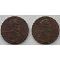 США 1 цент 1999 г. D. Цена за 1 шт.