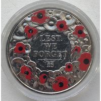 Джерси 5 фунтов 2015 г. День памяти
