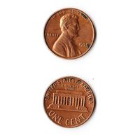 1 цент США 1970 года