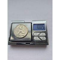 50 копеек 1924 года. ПЛ. Серебро 900. Монета не чищена. 45493