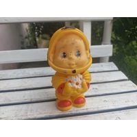 Редкая резиновая игрушка Мальчик космонавт