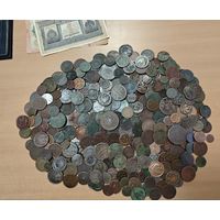 Отличный, большой лот Имперской меди. Разные периоды. 310 шт. есть нечастые