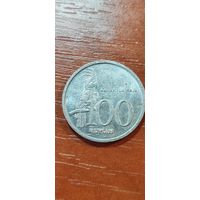 Индонезия 100 рупий 1999
