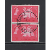 Тристан да Кунья /Tristan da Cunha 1963 Борьба с голодом сцепка Used