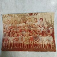 Фотография. История СССР в лицах. Д/ясли #5.   г. Борисов. 1972 год. Дети СССР.