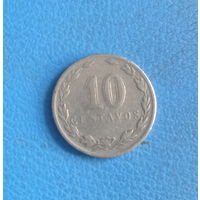 Аргентина 10 сентавос 1934 год