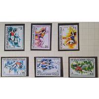 Болгария 1979 олимпиада Москва-80 , легкая атлетика .