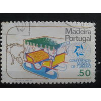 Мадейра, Португалия, 1980. Бычьи сани