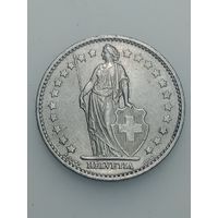 Швейцария 1 франк 1981 года .