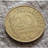 20 сантимов 1970 Франция