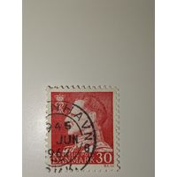 Дания Марка 1961 год Король Фредерик IX
