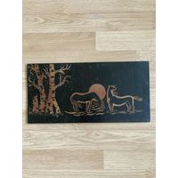 Панно, дерево, резьба. СССР, 70-е гг.