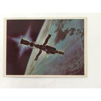 Открытка Космос 1982 год