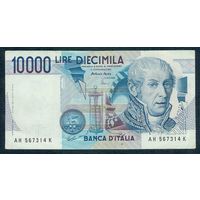 Италия 10000 лир 1984 год.